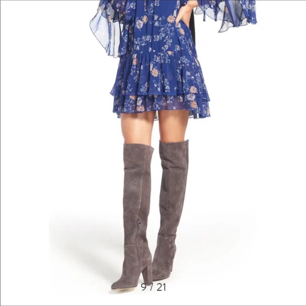 Halogen Suede Over the Knee Boots